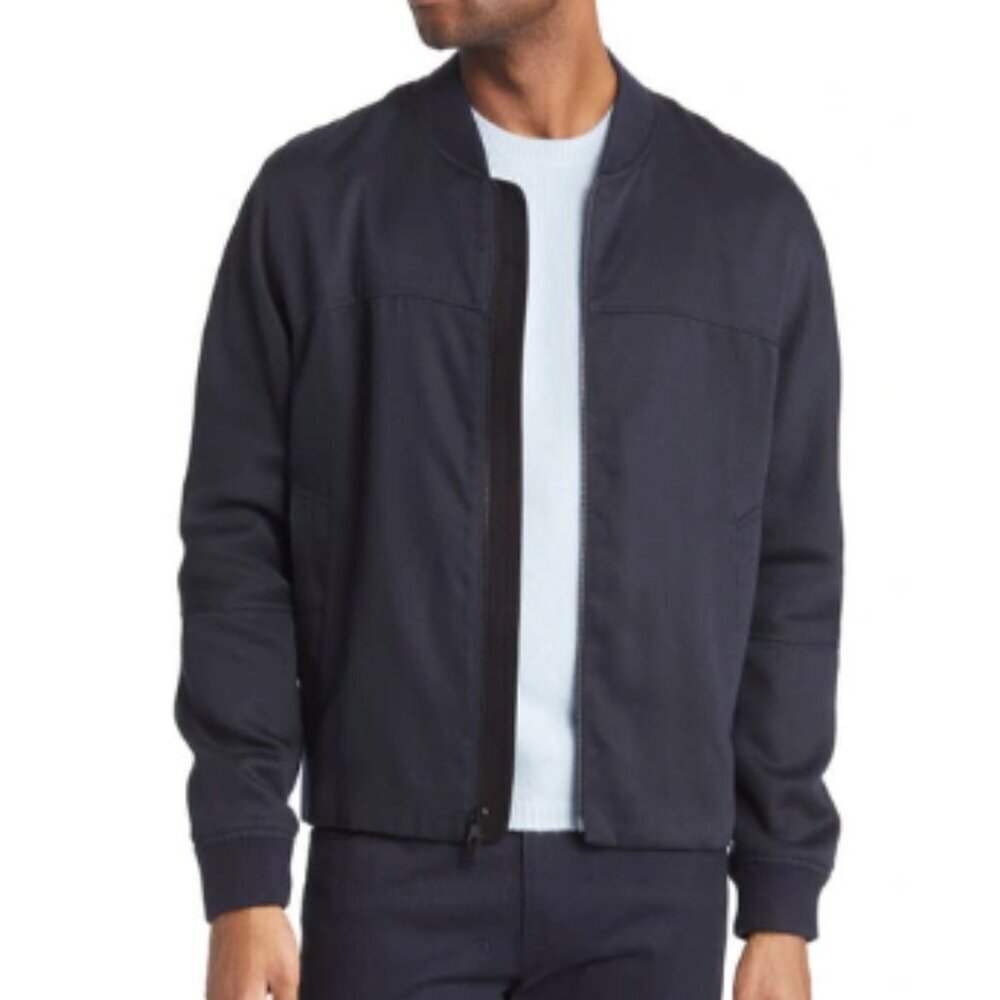 NWT Vince Black Bomber Jacket